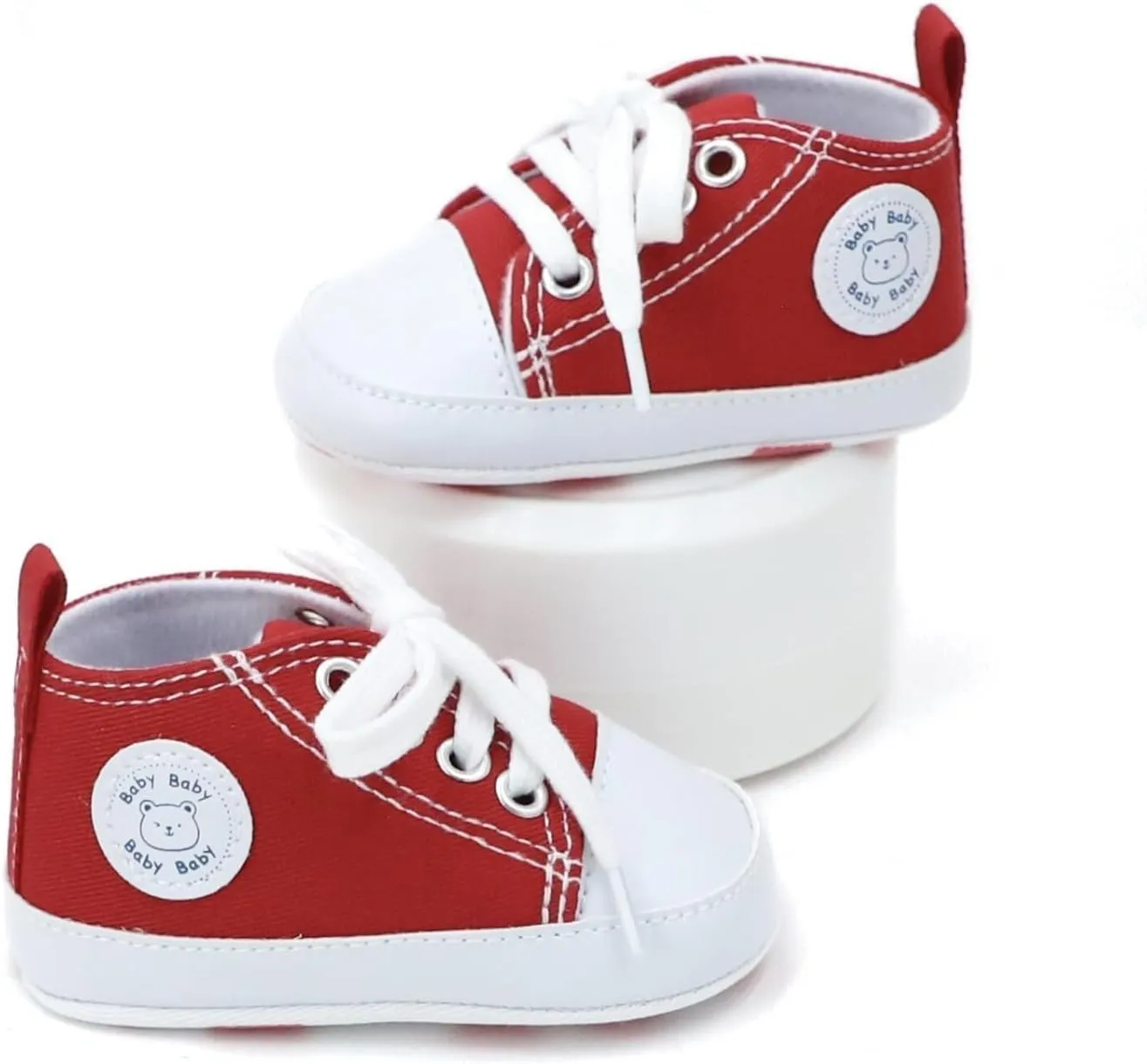 Baby Girls Boys Casual Comfortable Sneakers, Lightweight Non-Slip Walking Shoes for Vacation, Party, All Seasons