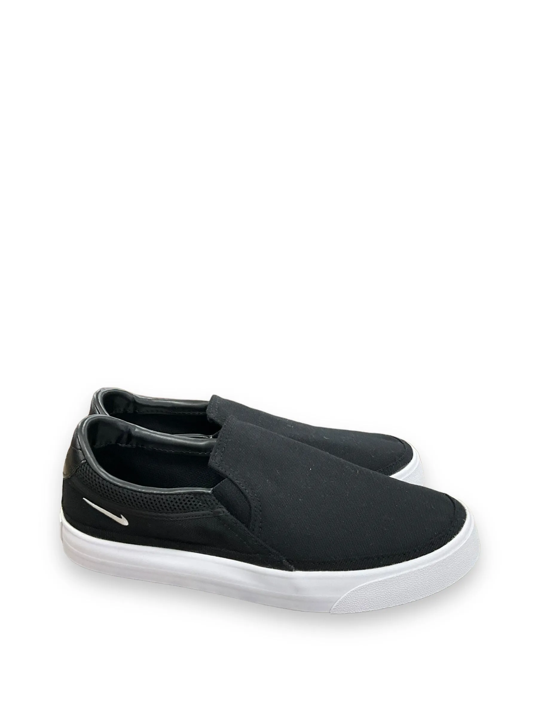 Black Shoes Flats Nike, Size 8