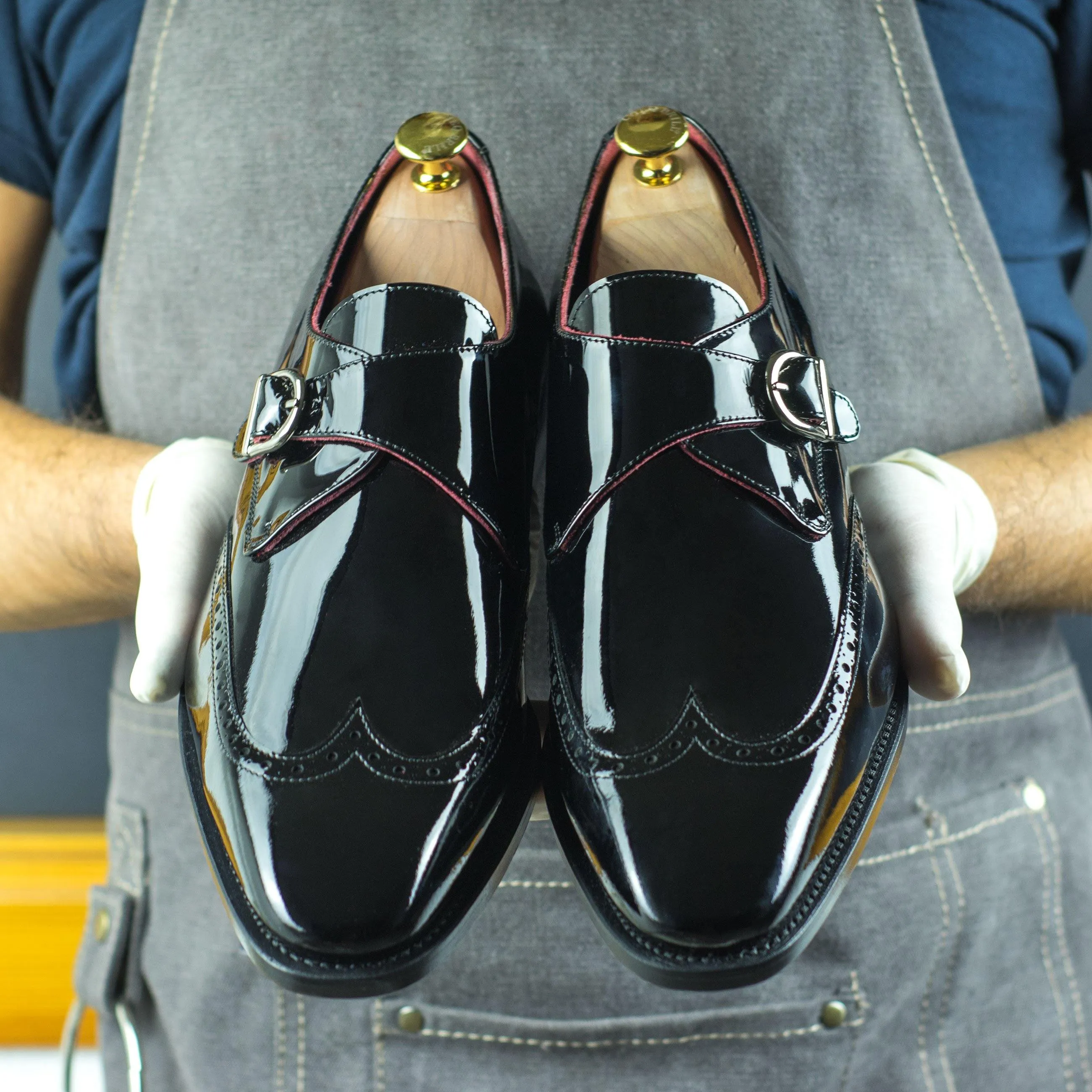 Hugh Single Monk Shoes