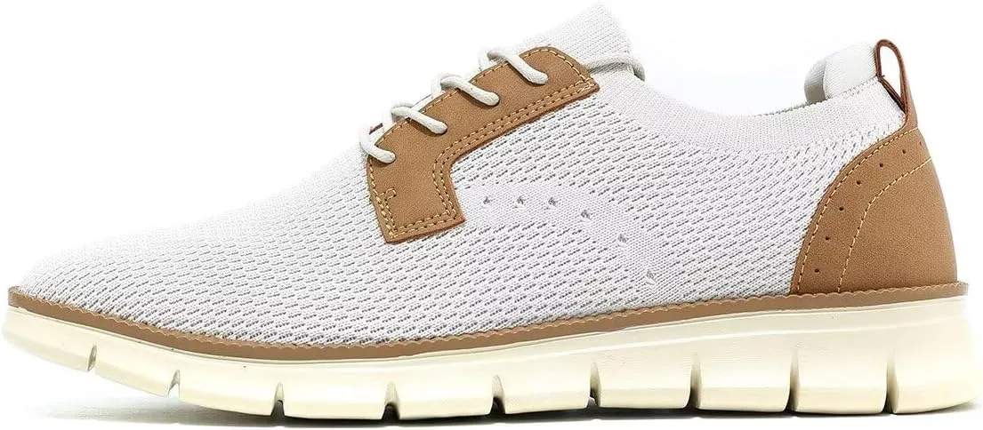 Mens Casual Oxfords Walking Shoes Fashion Mesh Dress Business Sneakers Work Comfortable Lightweight Soft Sole