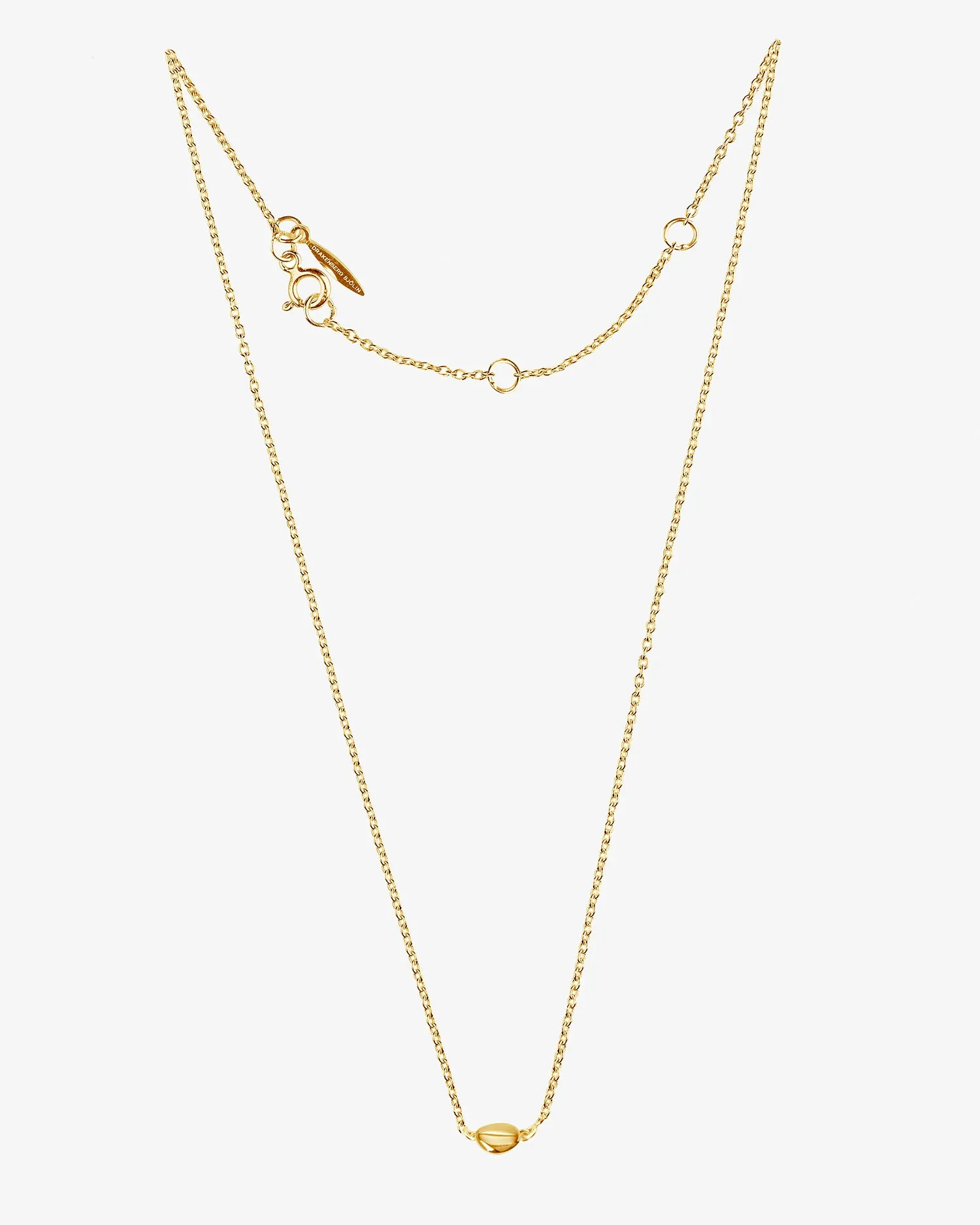 Morning Dew petite necklace gold