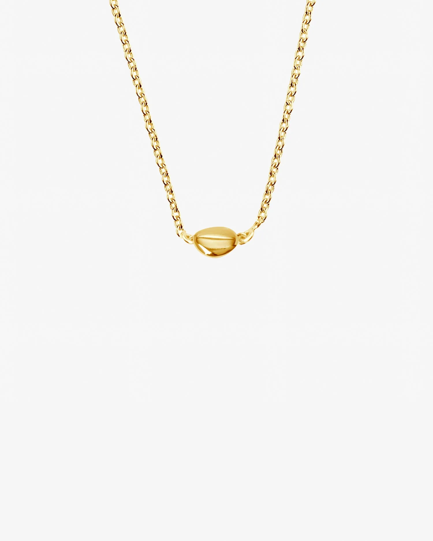 Morning Dew petite necklace gold