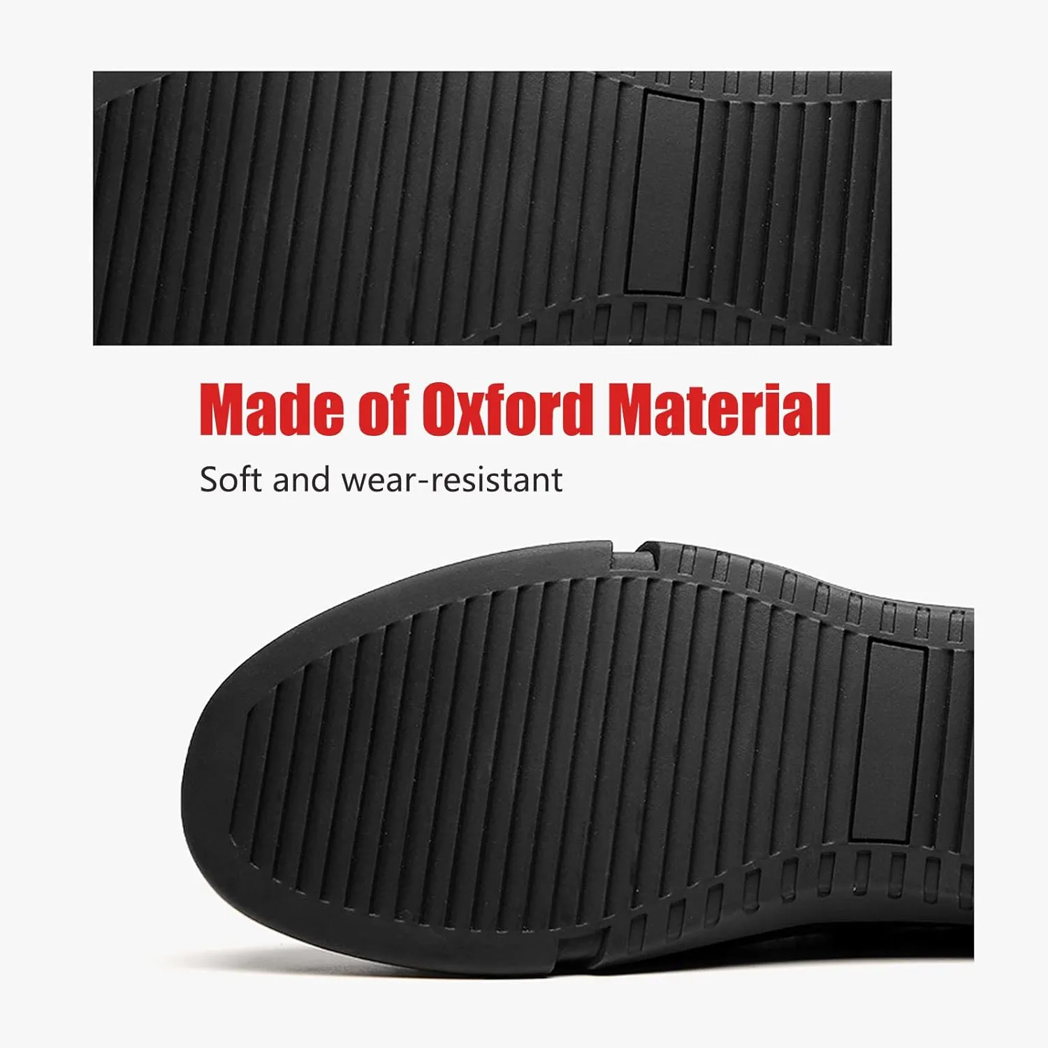 Optigard Mens Leather Casual Shoes,Hand Stitching Lace Up Comfort Non Slip Walking Sports Sneaker Lightweight Business Height Lifting Elevator Shoes