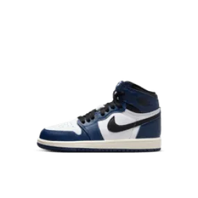 Preschool Air Jordan 1 Retro High Og - MIDNIGHT NAVY/BLACK-WHITE-SAIL
