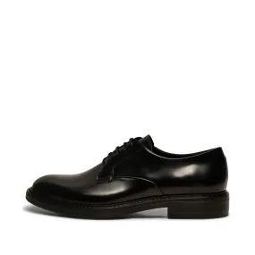 Stanley derby polido læder - BLACK