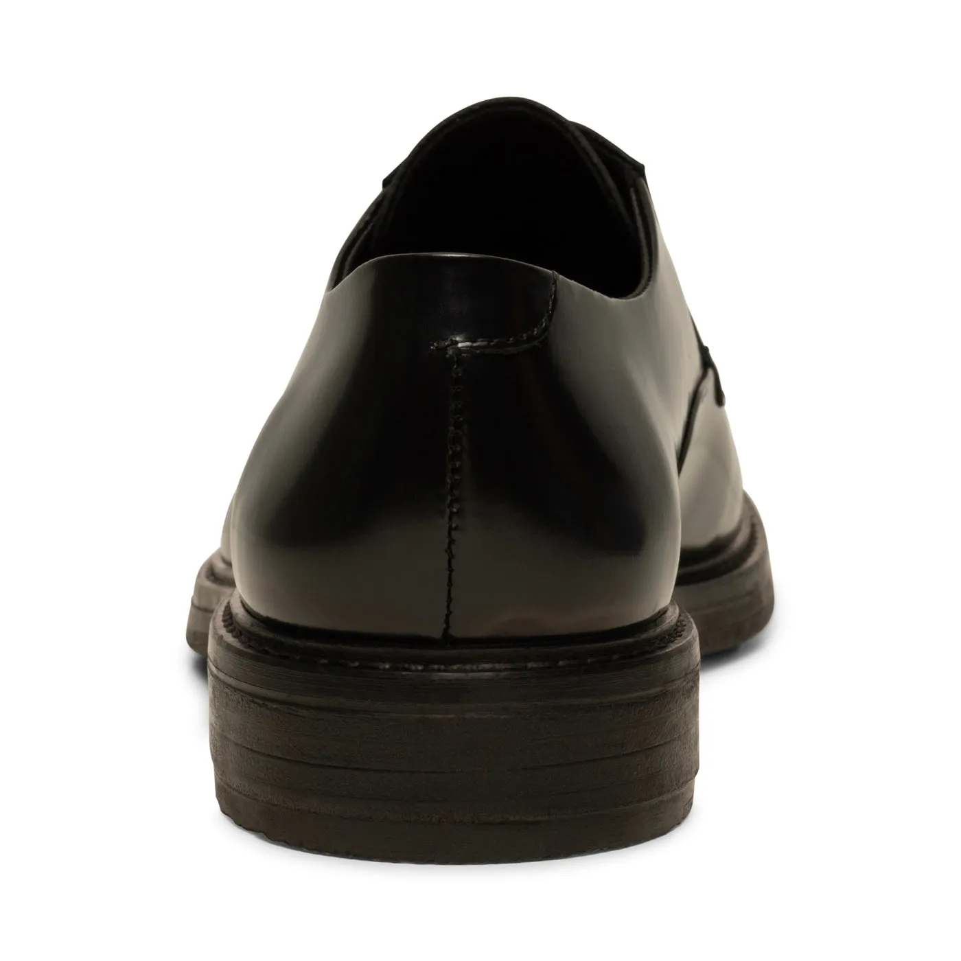 Stanley derby polido læder - BLACK