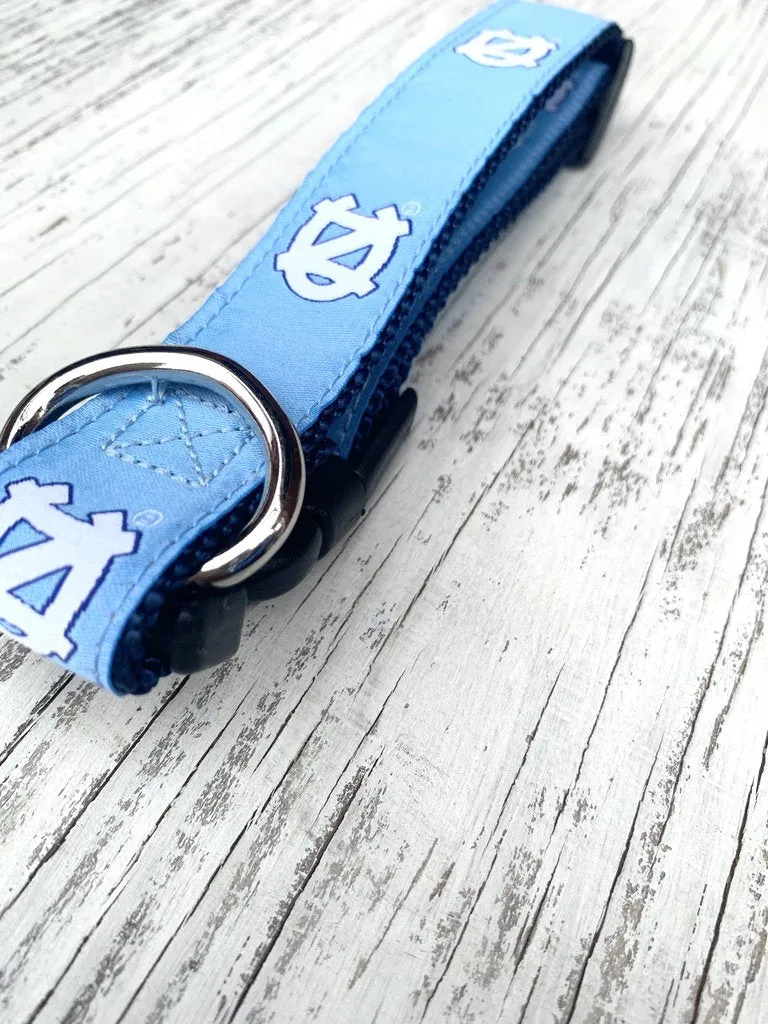 UNC Dog Collar in Carolina Blue
