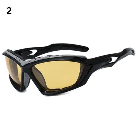Windproof Anti-UV400 Explosion-proof Outdoor Riding Sunglasses for Unisex