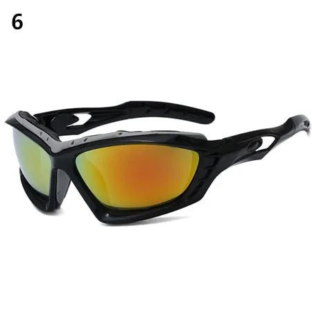 Windproof Anti-UV400 Explosion-proof Outdoor Riding Sunglasses for Unisex