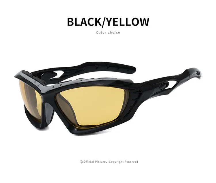 Windproof Anti-UV400 Explosion-proof Outdoor Riding Sunglasses for Unisex