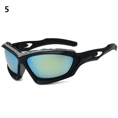 Windproof Anti-UV400 Explosion-proof Outdoor Riding Sunglasses for Unisex