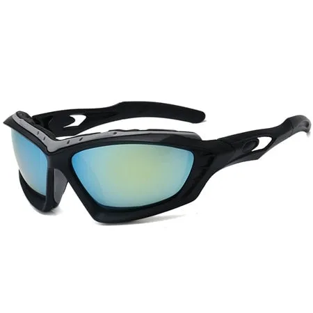 Windproof Anti-UV400 Explosion-proof Outdoor Riding Sunglasses for Unisex