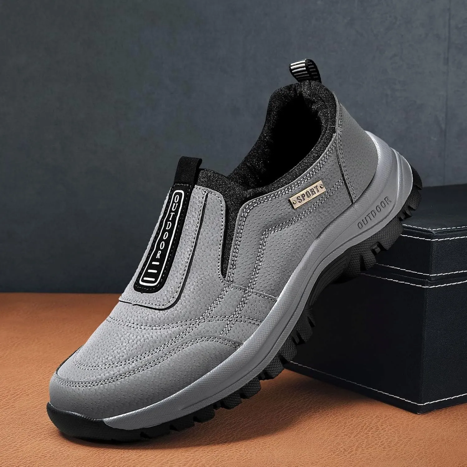 Women Shoes Casual Womens Slip On Sneakers Wide Width Womens Loafers Flat Bottom Fashion Christmas Running Shoes Women Round Toe Flats Comfortable